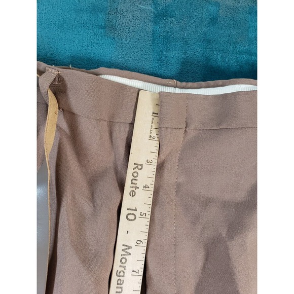 VINTAGE Item Eyes Pants Sz 18 Brown Belted Elastic Waist Ladies Made in USA NWT - Picture 11 of 16